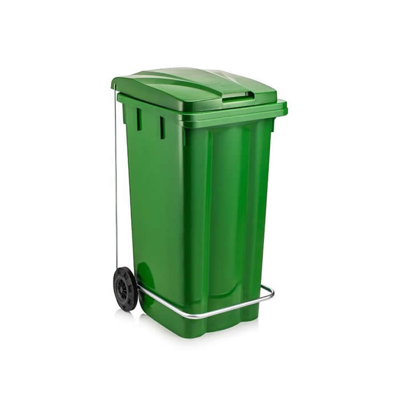 ENDÜSTRİYEL PEDALLI ÇÖP KONTEYNERİ 240 L